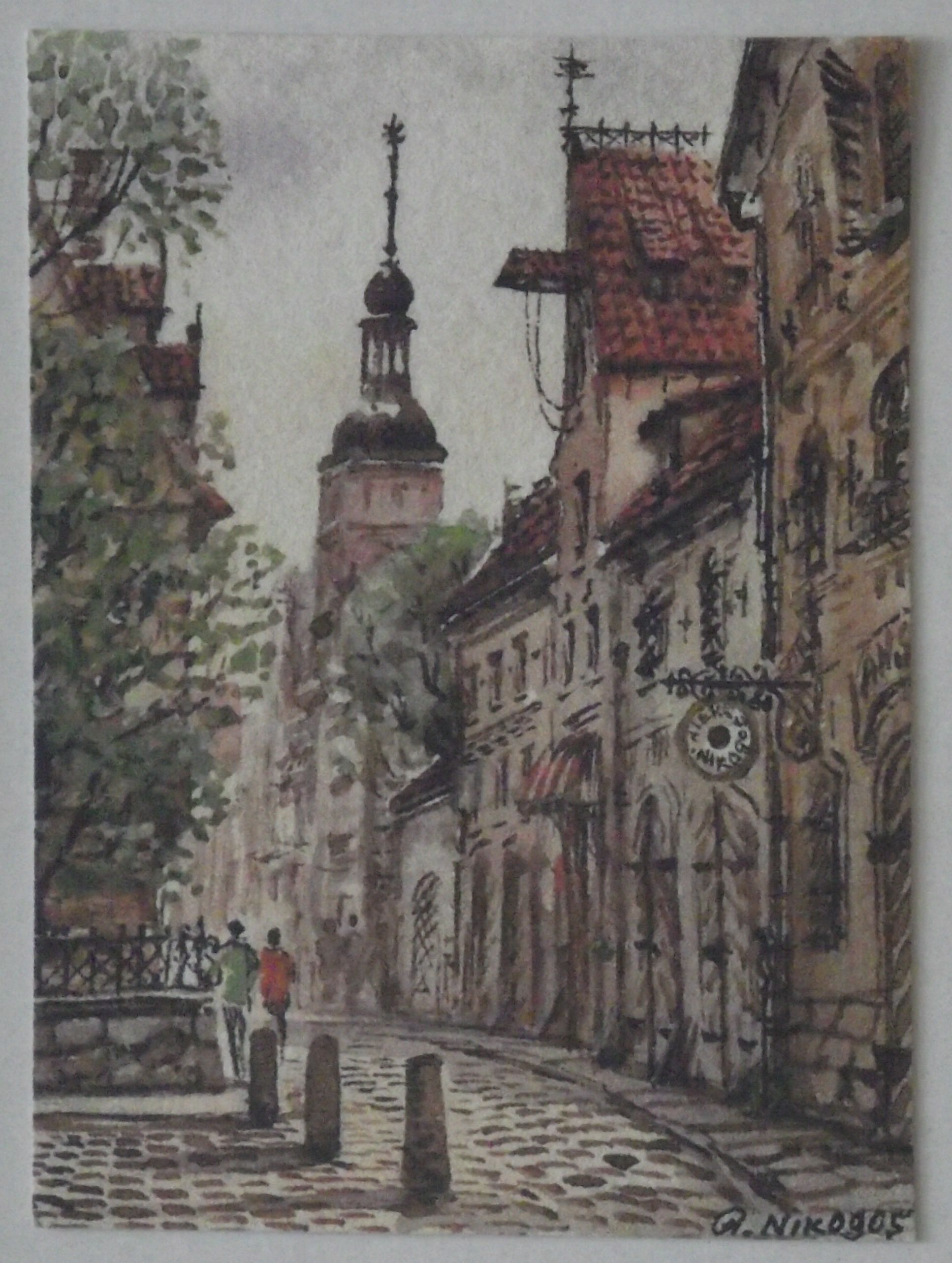 Old Rīga Street by R Nikogos