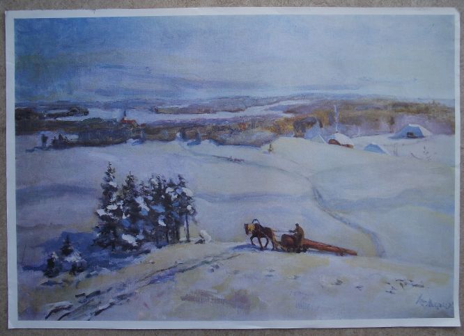 Estonian Artist Andrey Jegorov-Winter