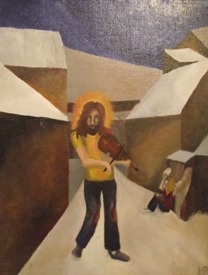 Juris Senčuks-Vijolnieks un Enģeļmeitene