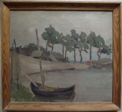 V.Griķis-Ciems pie jūŗas/Village at the Sea