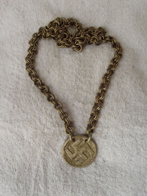 Bronze Necklace With Cross Of Laima By Rimantas Ordinas