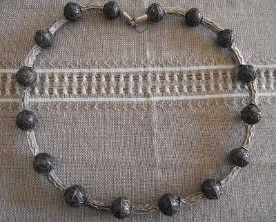 Heavy Semigallian silver necklace Heavy Semigallian silver necklace