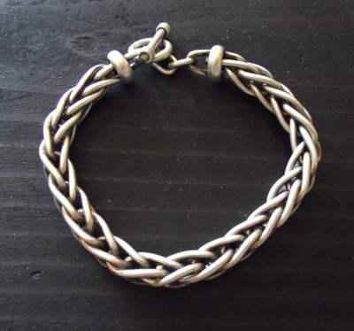 Wheat Silver  Bracelet By V.V.