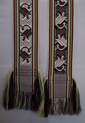 Wide Lithuanian Sash By  Daiva