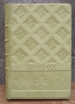 Journal With Cross Of Laima/ Curronian MittenDesign From 18th Century