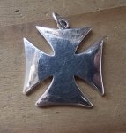 Sterling Silver Cross Of Malta By Sudrabiņš