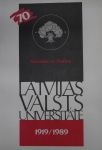 Latvijas Valsts Universitāte:70 By E Mednis