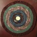 Carpet By Nīna Atvara With Yellow Center