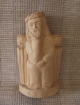 Wood Sculpture Of Jesus By A.P.